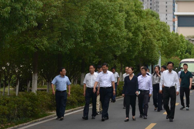 淮北市人大常委會(huì)一行考察調(diào)研合肥王小郢污水處理有限公司